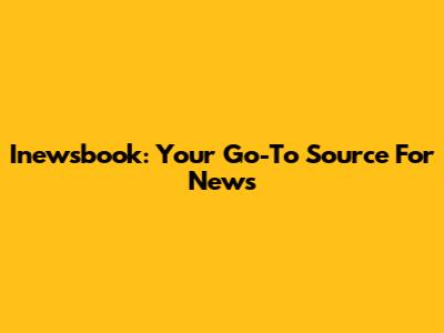 Inewsbook: Your Go-To Source For News